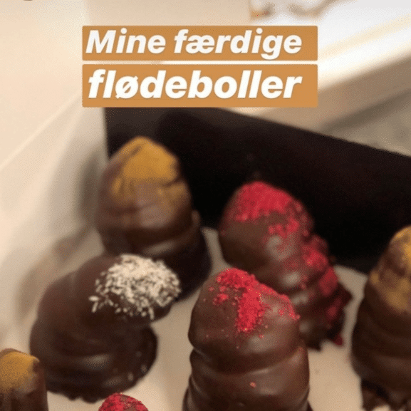 Flødebolleworkshop, Instagram posts fra eventen